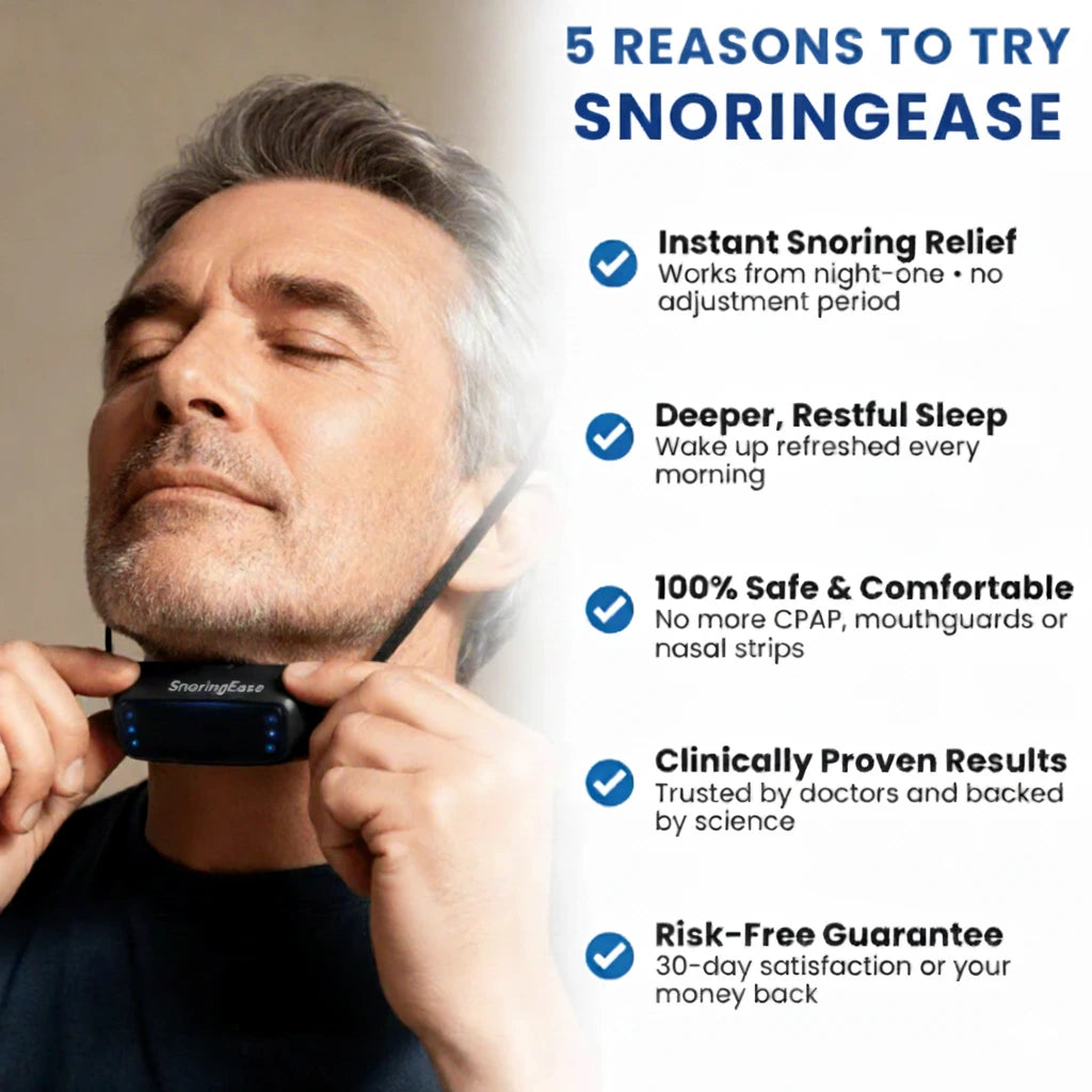 Snore Less Device SnoringEase | Anti-Snore Device